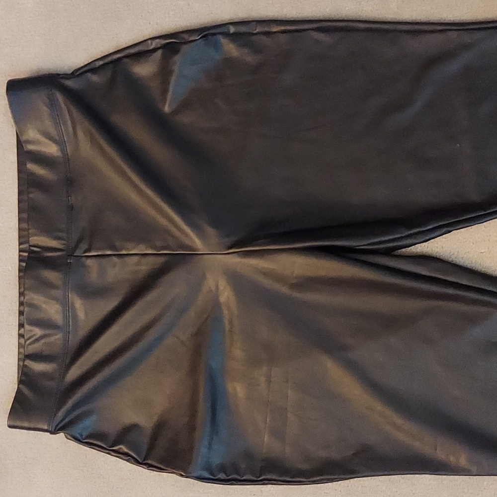 Express Faux Leather Leggings XL - Picture 4 of 11
